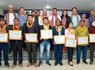 नेपाल खेलकुद पत्रकार मञ्च गण्डकीको पदस्थापन