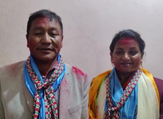 मिनबहादुर गुरुङ र सिता अधिकारी