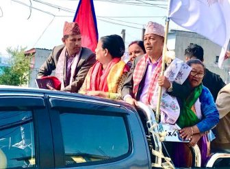 अप्ठेरो अवस्थामा विकास निर्माणको पूर्वाधारको जग हामीले हाल्यौँः थापा