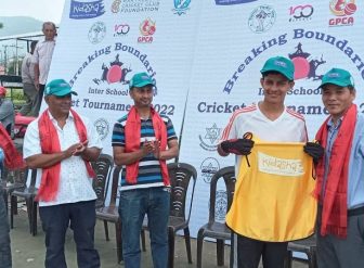 अन्तर विद्यालय क्रिकेट प्रतियोगितामा बाराही र नविन मावि विजयी