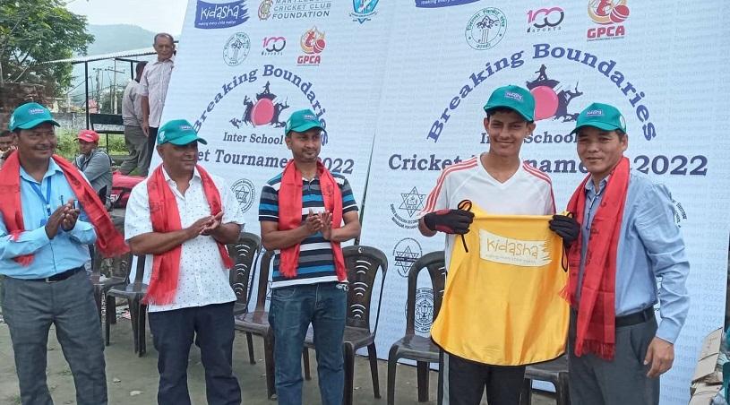 अन्तर विद्यालय क्रिकेट प्रतियोगितामा बाराही र नविन मावि विजयी