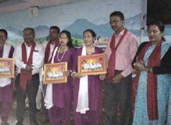 शसक्त नमुना महिला समुह ११ औ वर्षमा, विभिन्न व्यक्तिहरु सम्मानित