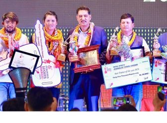 पोखरा स्पोर्टस अवार्डः प्रदिप र अरुणा सर्वोत्कृष्ट, भट्टराईलाई लाइफटाइम अचिभमेन्ट