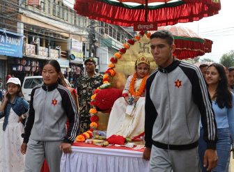 पोखरा विन्ध्यवासिनी मन्दिरमा नवदुर्गा महोत्सव