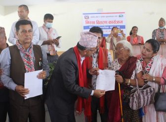 भूमिहीनहरूले लालपुर्जा पाइँदैन कि भन्ने कुराको शङ्का नगर्नुहोस्ः प्रमुख आचार्य