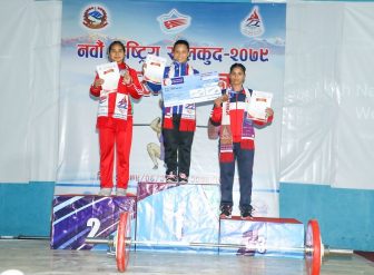 भारत्तोलनमा टीकामायालाई स्वर्ण