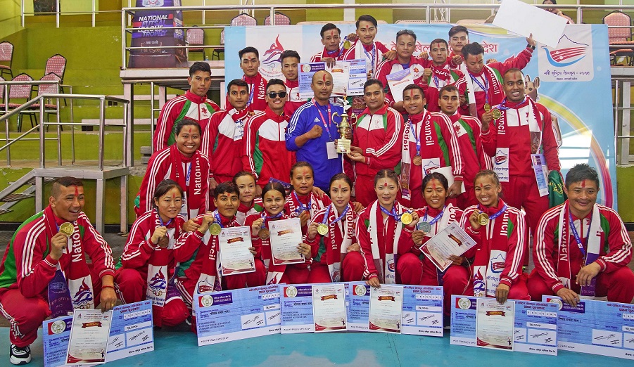 उसुमा सेनालाई १२, सशस्त्रलाई ९ स्वर्ण