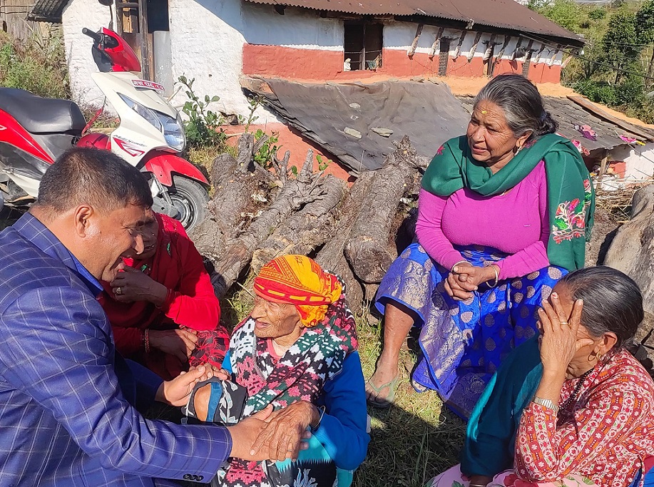 ‘जनसेवक हुँ, जनताको घरआँगन पुगिरहने छु’–पहारी
