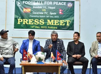 पोखरामा स्पेनको बि डिभिजनको क्लब पहिलो पटक मैत्रिपुर्ण फुटबल खेल्न आउने