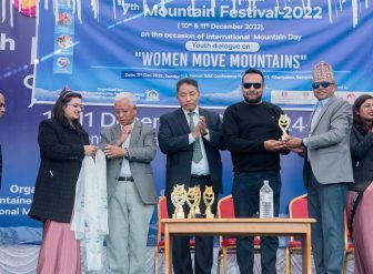 वुमन मुभ माउन्टेन नाराको साथ सकियो ७ औं पर्वतीय महोत्सव