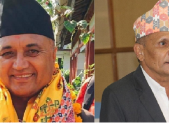 खगराज अधिकारी र हरीबहादुर चुमान