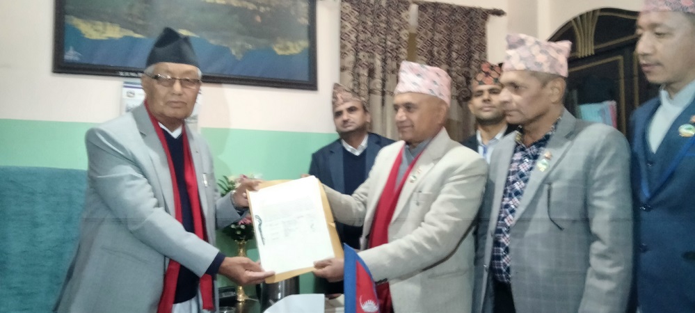 गण्डकी प्रदेशको मुख्यमन्त्रीमा खगराज अधिकारी नियुक्त