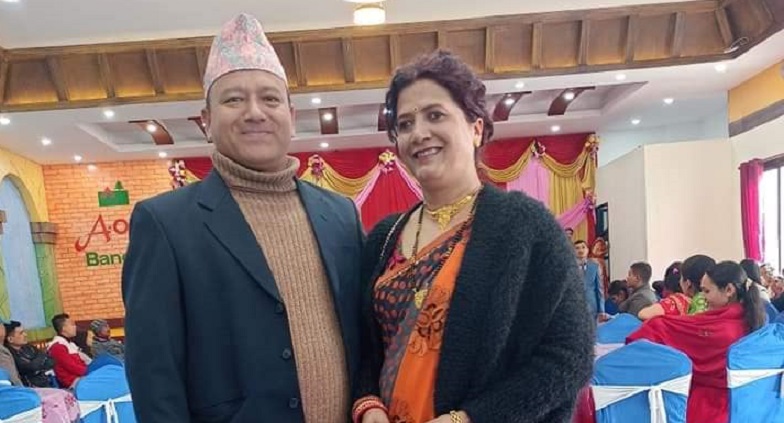 जहाज दुर्घटनामा परेका हेम्जाका कुबँर दम्पतिको अन्तेष्टि