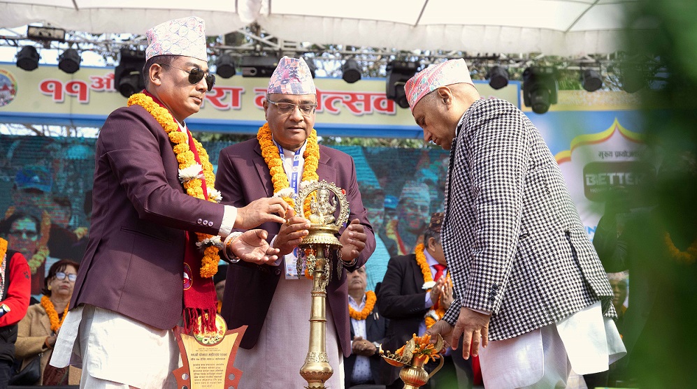 पोखरा महोत्सव सुरु, महोत्सवले आर्थिक चलायमानलाई टेवा पुग्छः मुख्यमन्त्री अधिकारी