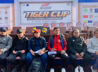 टाइगर कप भलिबल प्रतियोगिताको तयारी पुरा, उद्घाटन खेलमा गण्डकी र पुलिस बिच