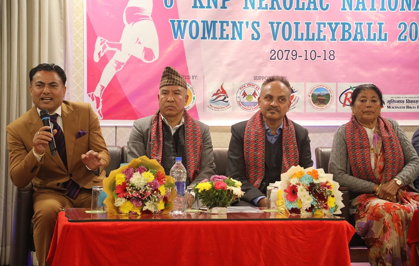 छैटौं राष्ट्रिय महिला भलिबल शनिबारदेखि