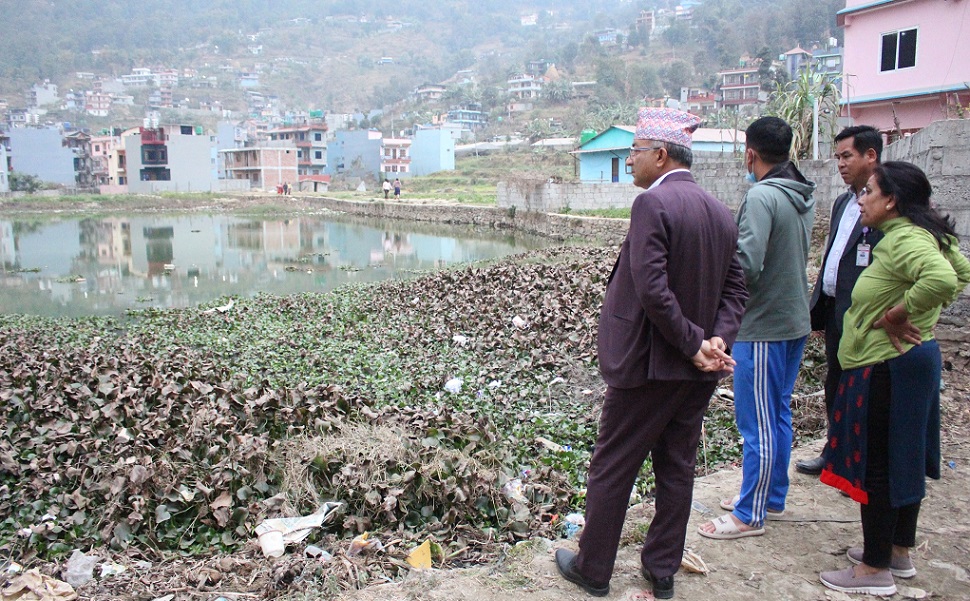 बालक डुबेको खुँडेपोखरीमा तारबार लागउन पोखरा महानगरका प्रमुख आचार्यको निर्देशन