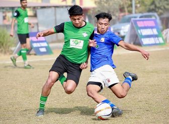 संगम कप विल स्मृति फुटवल प्रतियोगितामा मंगलबार भ्याली, ए-पेक्स र नव आर्दशको जित