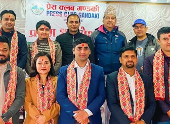 प्रेस क्लब गण्डकीको अध्यक्षमा एकराज गिरी