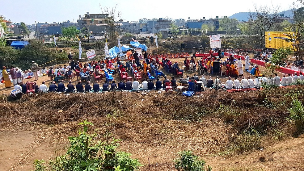 विमान दुर्घटनाः दिवंगतको ४५ दिनको पुण्य तिथीमा विषेश धार्मिक पुजा