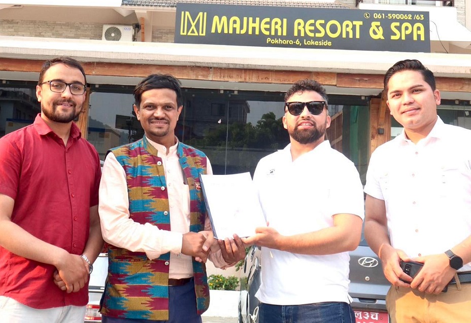 पोखरा स्पोर्टस् अवार्डः मझेरी रिर्सोट एण्ड स्पाको साथ