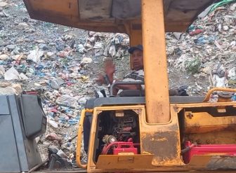 पोखरामा ल्याण्डफिल साइटमा डोजरले च्यापिएर चालकको मृत्यु