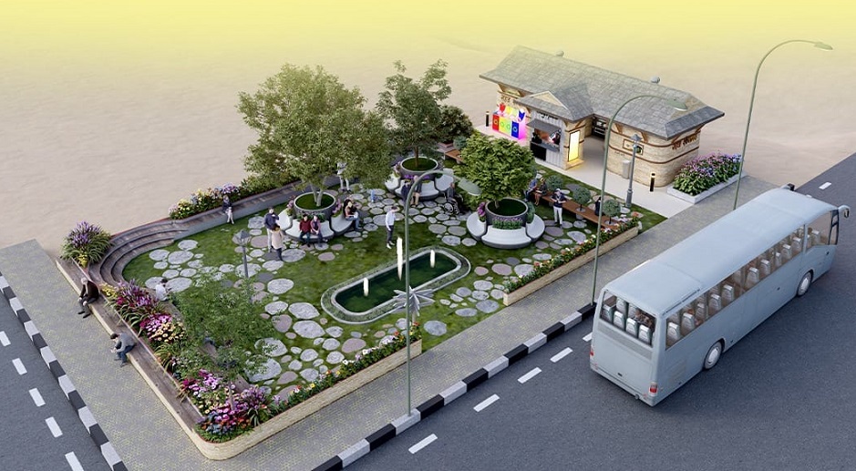 पोखराको महेन्द्रपुलमा यस्तो बन्दै छ अत्याधुनिक सार्वजनिक शौचालय