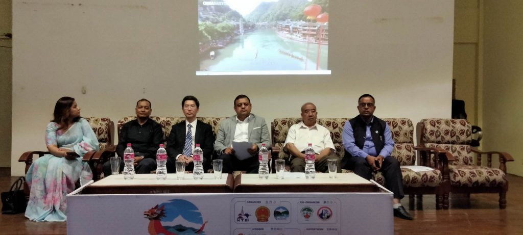 पोखरामा चिनियाँ ड्रागन रेस फेस्टिभलको तयारी