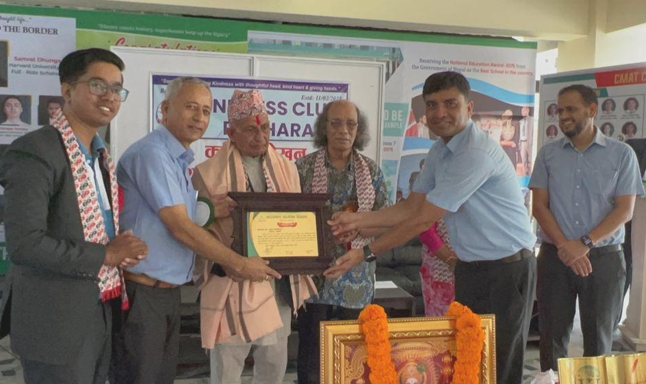 नेपाली भाषाको श्रीबृद्धिमा योगदान दिने तिमिल्सिनालाई मदरल्याण्डको सम्मान
