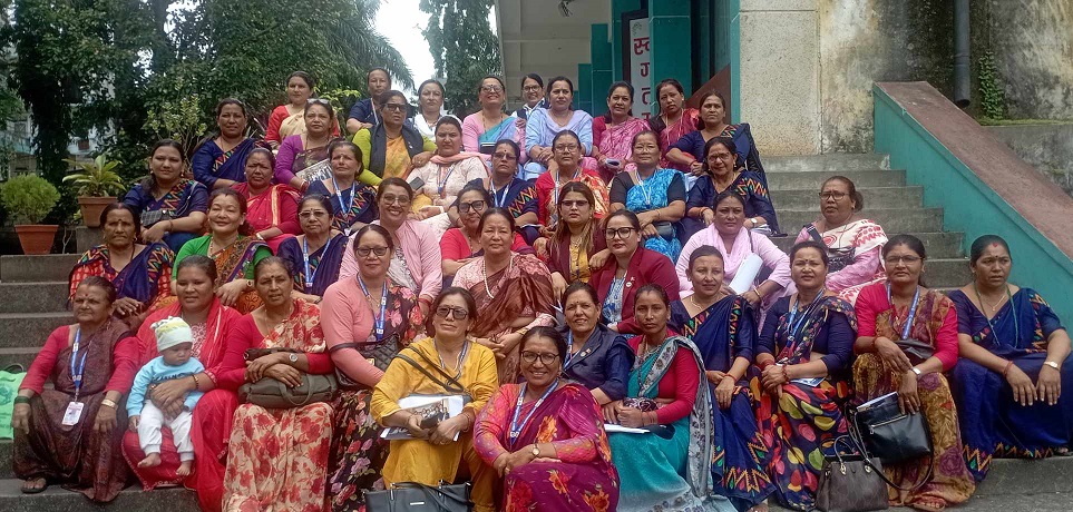 उपप्रमुखसंग महिला कार्यक्रम बारे महिला जनप्रतिनिधिसंग छलफल