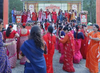 स्थानीय उत्पादनको प्रवद्र्धन गर्दै सकियो तीज सांस्कृतिक महोत्सव