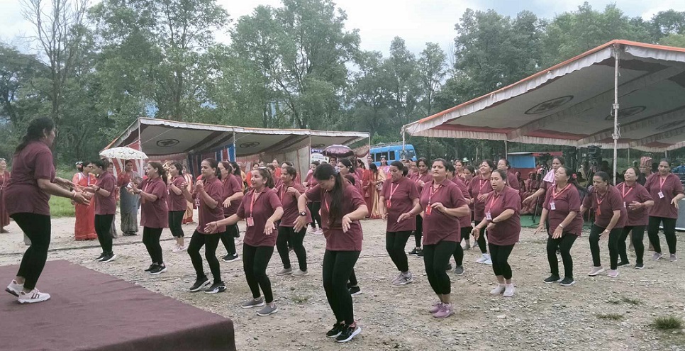 पोखरामा तीज सांस्कृतिक महोत्सव शुरु