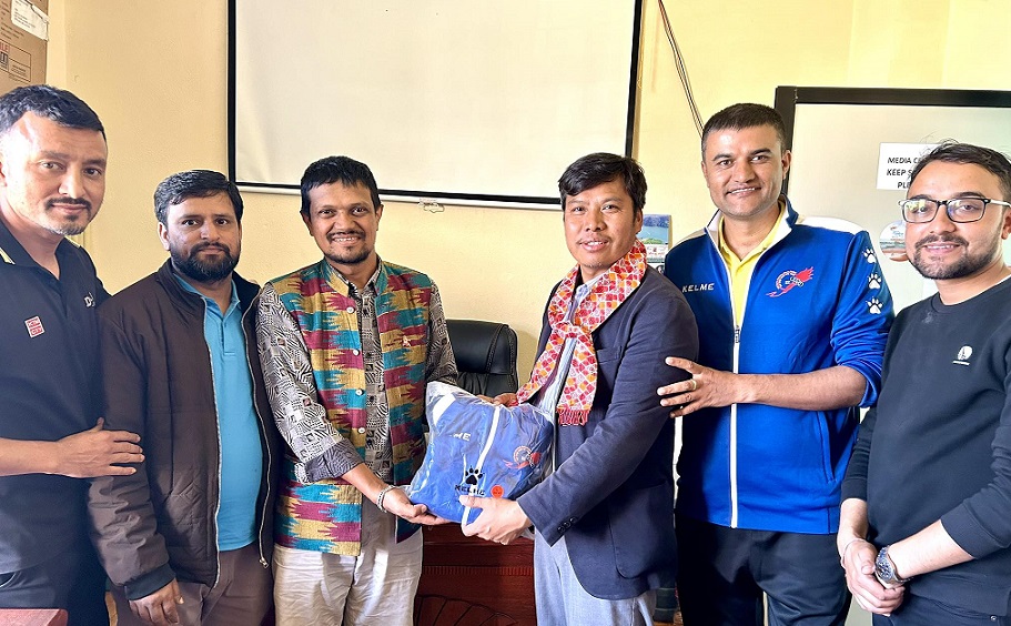 खेलकुद पत्रकार मञ्च गण्डकीले ग¥यो पूर्व अध्यक्ष घलेको स्वागत