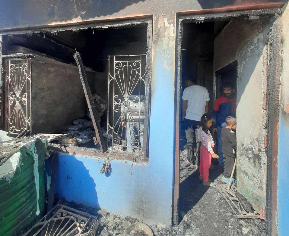 लेखनाथको दृष्टिबिहिन आश्रममा आगलागी, करिब ७५ लाख क्षति