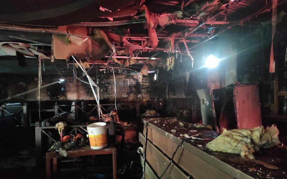 पोखराको नैना दोहोरी साँझमा आगलागी, करिब ६० लाख क्षती