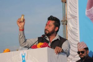 पोखरामा रवि लामिछानेलाई खोइलो प्रहार, खोइलोलाई सजाए राख्ने घोषणा