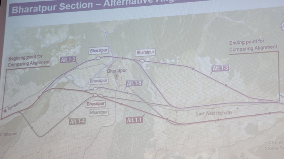 Railway Department Plans On-Site Study for Bharatpur Section of East-West Railway