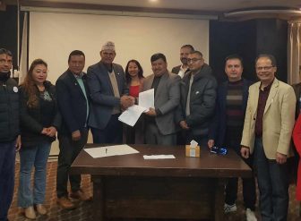 सफल पोखरा अन्तर्राष्ट्रिय म्याराथन र रोटरी डिस्ट्रीक ३२९२ बिच प्रायोजकको सम्झौता