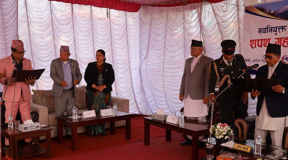 दीपक मनाङे गण्डकी प्रदेशको भौतिक पूर्वाधारमन्त्री, जोगिएता सरकार ?