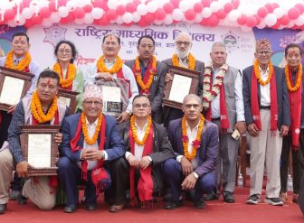 राष्ट्रिय माविका १५ जना पूर्व विद्यार्थीहरु सम्मानित