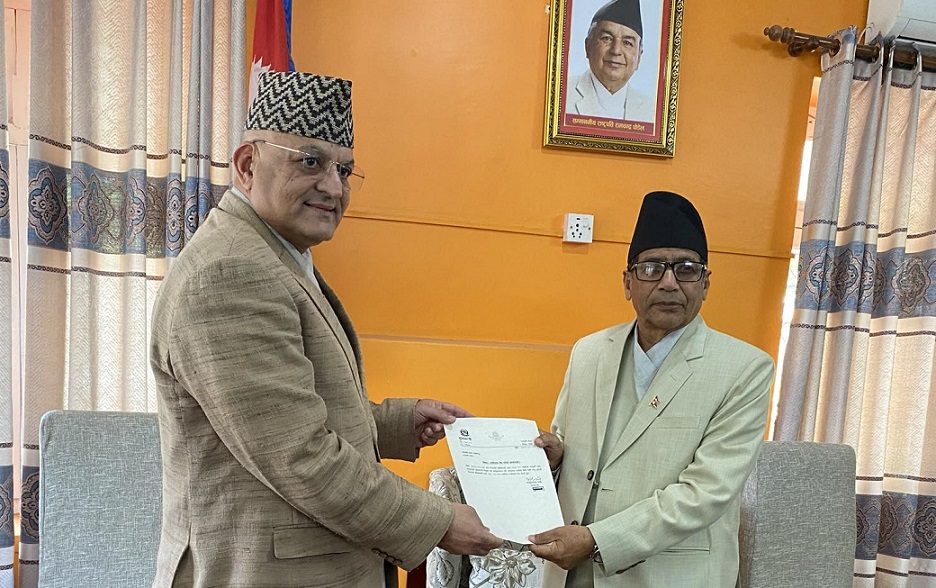 गण्डकीमा बहुमतको सरकार गठनका लागि ७ दिनको समय, मुख्यमन्त्री पाण्डेद्धारा राजीनामा
