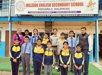 हिलसाइडमा रेडक्रस सर्कल