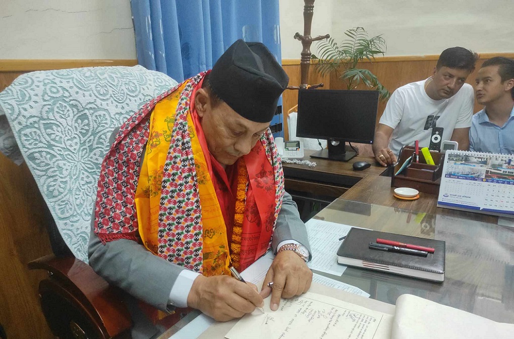 गण्डकी प्रदेशको सामाजिक विकास मन्त्रीमा विन्दुकुमार थापा