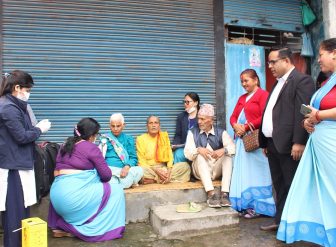 पोखरा २५ मा वडा नागरिक आरोग्य कार्यक्रम शुभारम्भ
