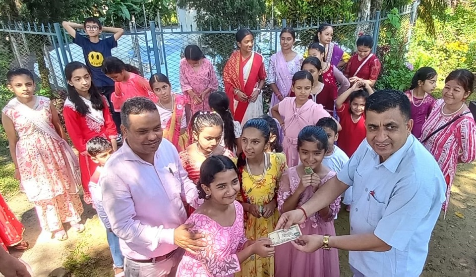नुवारथोक बाल क्लबद्धारा तीजको सस्कृती बारे चर्चा