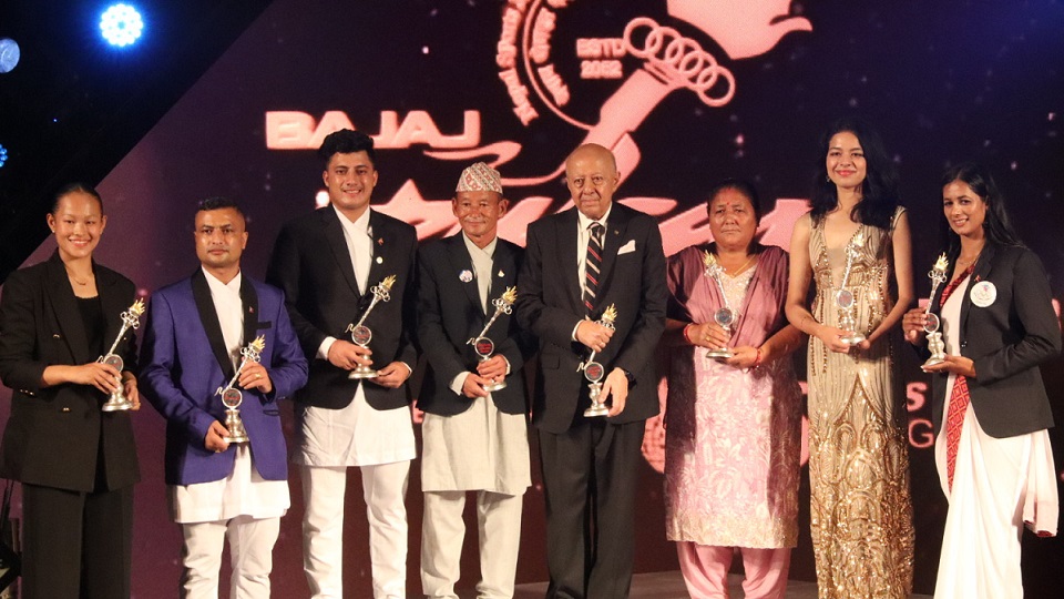 एनएसजेएफ पल्सर स्पोर्ट्स अवार्ड २०८०ः एरिका र रोहित वर्ष खेलाडी