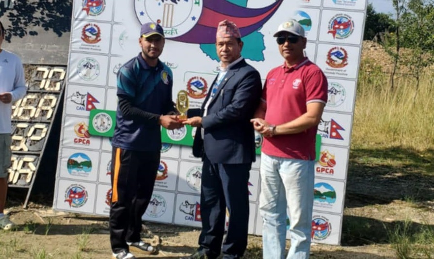 एक दिवसीय क्रिकेटः अरण्यज्योतीसंग ७६ रनको हारसंगै गण्डकी बाहिरियो