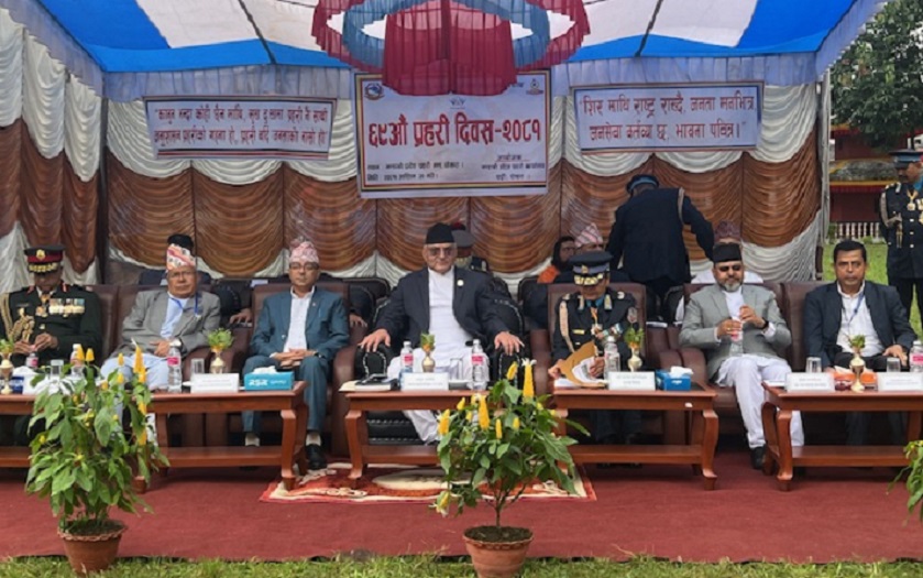 प्रहरी समायोजन नहुँदा प्रदेशको काम समेत प्रभावित बनेको छः मुख्यमन्त्री पाण्डे