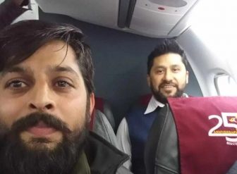 रवि लामिछानेलाई काठमाडौं लगियो तस्बिरः फेसबुकबाट