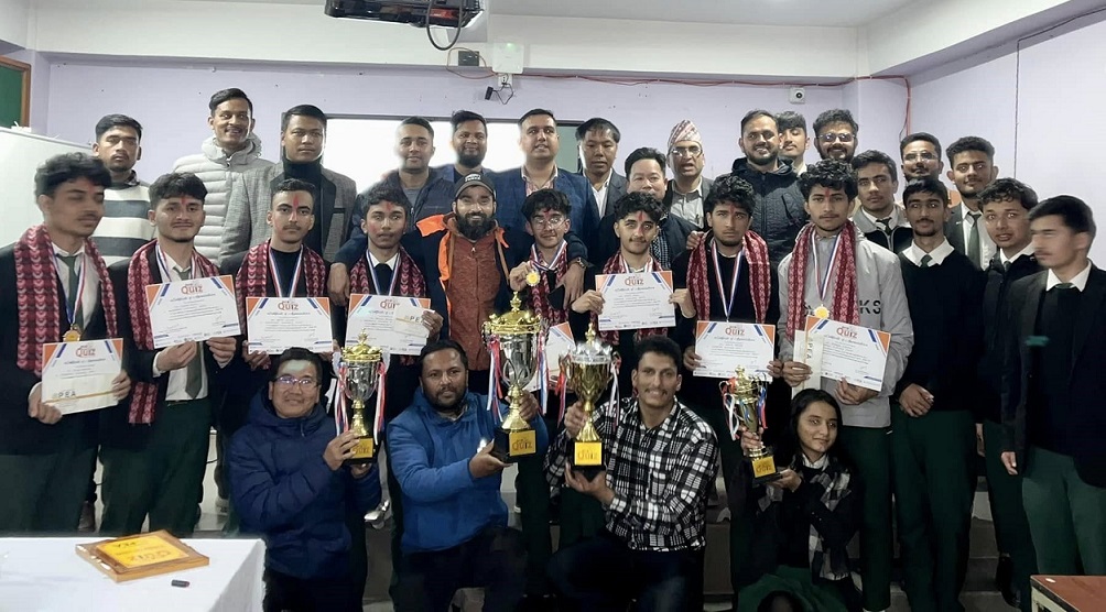 पिइए इन्जिनियरिङ तथा आईटी क्वीजमा मदरल्याण्ड मावि उत्कृष्ट